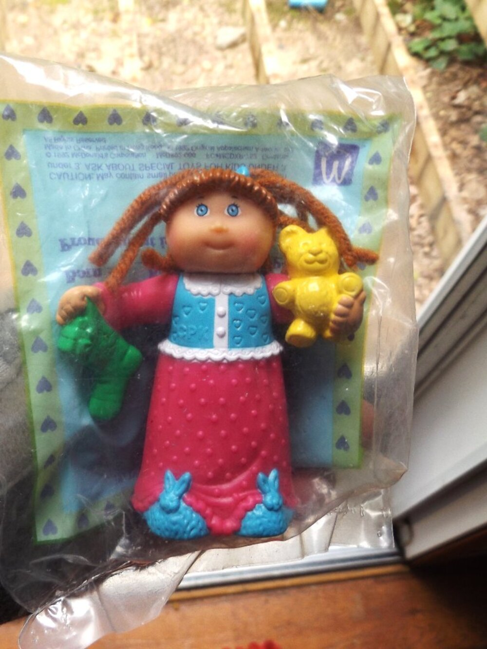 1992 McDonald’s Toy Cabbage Patch Kids Lindsey Elizabeth Holiday Dreamer New